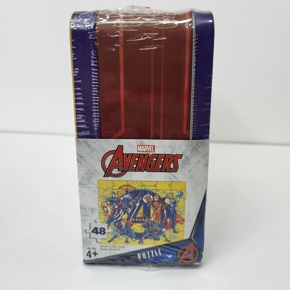 New Marvel Avengers Endgame 48 Piece Puzzle & Collector's Tin/Lunch Box - Picture 6 of 10